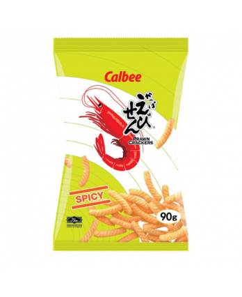 Calbee Prawn Crackers Spicy Flavour 90g