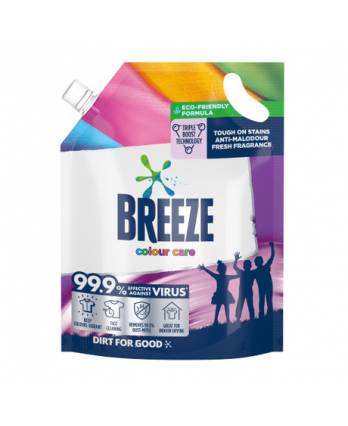 Breeze Liquid Detergent Refill Pack - Colour Care 1.5kg
