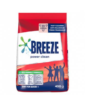 Breeze Powder Detergent - Power Clean 400g