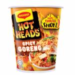 Maggi Hot Heads Spicy Dry Goreng Cup Noodles 59g