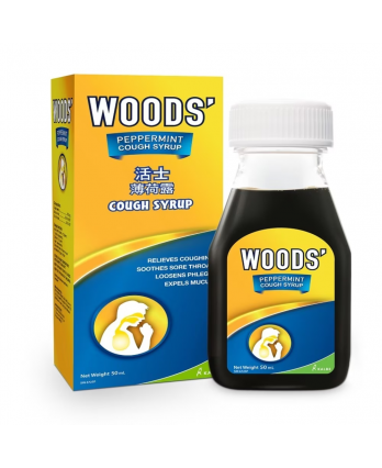 Woods Peppermint Cough Syrup - Adult 100ml