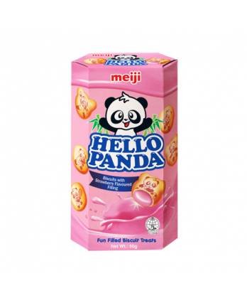 Meiji Hello Panda Strawberry Biscuit 50g