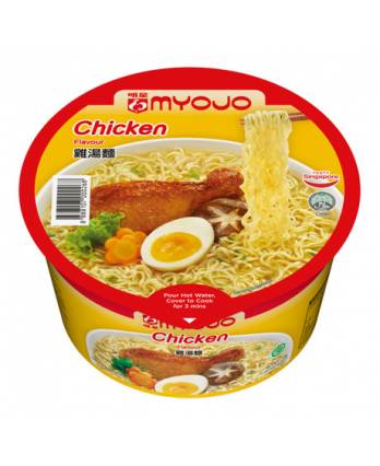 Myojo Instant Bowl Noodles - Chicken 79g