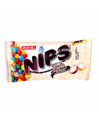 Nips Chocolate Cookies & Creme 62G