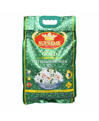 Supreme Gold India 1121 Basmati Rice 5kg