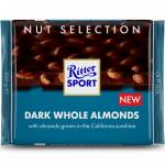 Ritter Sport Dark Whole Almonds 100G